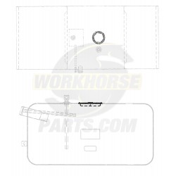 W8005345  -  Fuel Tank Snap Ring  (0.5 Inch) 